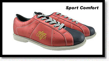 Cobra ACE Red/Grey Mens Bowling Rental Shoes 